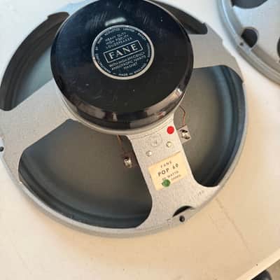 Pair of Fane POP 60 15” speaker driver — bass or guitar amp image 2