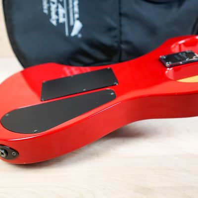 Charvel DK-065 SSH Model 3 Lefty 1990 Ferarri Red Made in Japan MIJ w/ Bag image 20