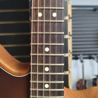 Fender MIM Acoustasonic Jazzmaster 2021 - Present - Tobacco Sunburst image 4