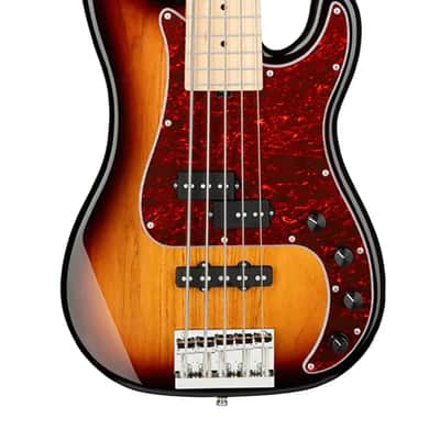 Sadowsky MetroLine 21-Fret Hybrid P/J Bass - 5 String-'59 Burst Transparent High Polish image 2