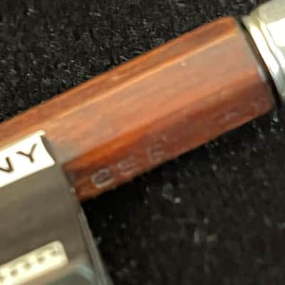 Bausch Violin Bow Vintage Antique Pernambuco arco c. 1900 image 19