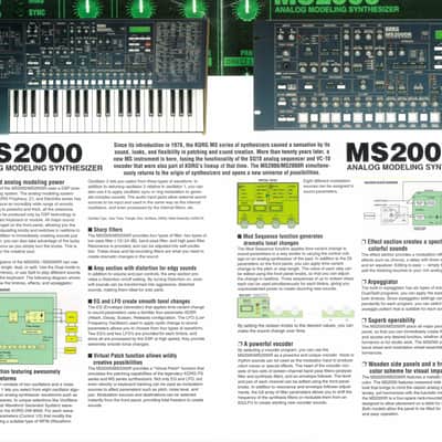 Korg MS2000 Analog Modeling Synthesizer (Early 2000's) image 11