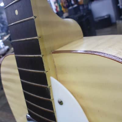 Kay Harmony L9-5520 P4 " West Point " Arch Top '59-'69  - White Burst image 20
