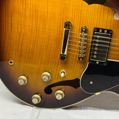 Yamaha SA2200 sa-2200 Semi-Hollowbody Guitar with Gator Case 2020 image 6