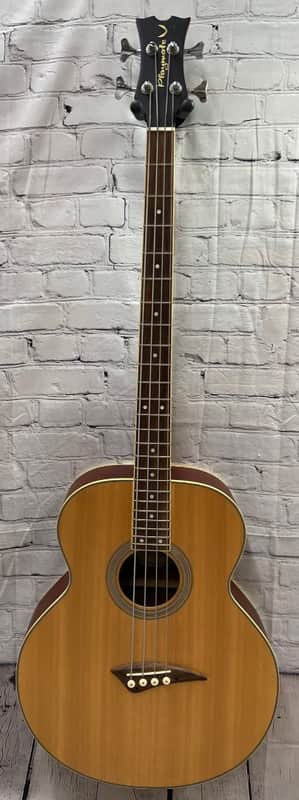 Dean Playmate Acoustic-Electric Natural Finish Bass Guitar Model