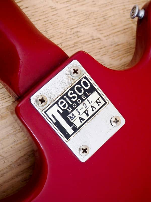 1960s Teisco MJ-2L Vintage Electric Guitar Japan, Guyatone Pickups
