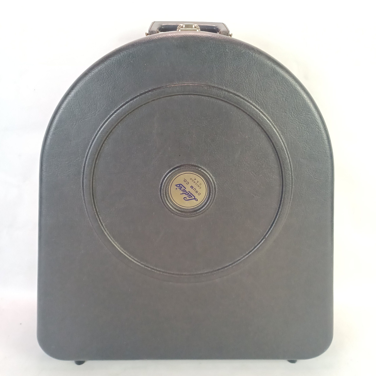 Ludwig 6.5x14"60s Script Logo Supraphonic Hard Shell Plastic Snare Drum Case USA — main photograph