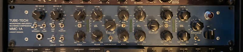 Tube-Tech MMC 1A Microphone Amplifier and Multiband Compressor 2010s - Blue image 1