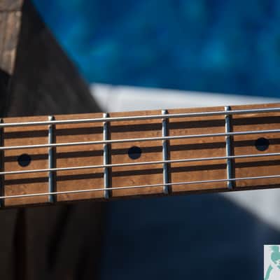 1994 Ernie Ball Music Man StingRay 3 EQ  - Killer Ash Body w Natural Gloss - Made in the USA image 7