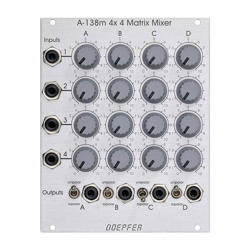 Doepfer A-138m 4x4 Matrix Mixer image 1