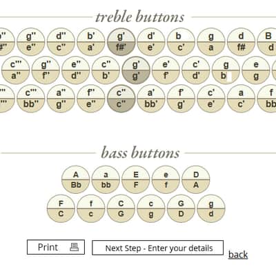 NEW Olive Ash Strasser Classic Nature Steirische Diatonic Button Accordion GCF MM 33 11 image 2
