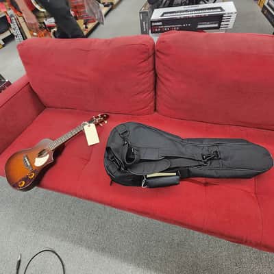 Seagull  Uke nylon sg burst with bag cracked EQ image 13