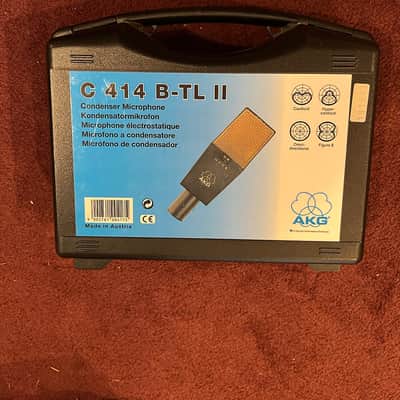 AKG C414 B TLII studio condenser microphone C414B image 1