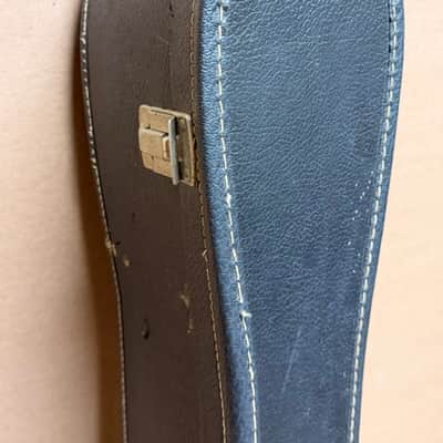 Vintage-Style Unbranded Chipboard Hardshell Parlor Guitar Case image 4