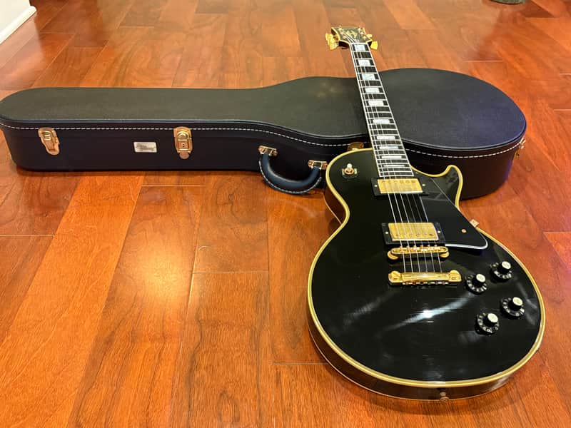 Gibson Custom Shop 1968 Les Paul Custom Reissue Ultra Light Aged 2025 - Ebony image 1
