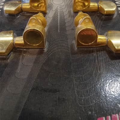 Mighty Mite Vintage Gibson Style Gold Tuners (3x3) w/ Mounting Screws image 2