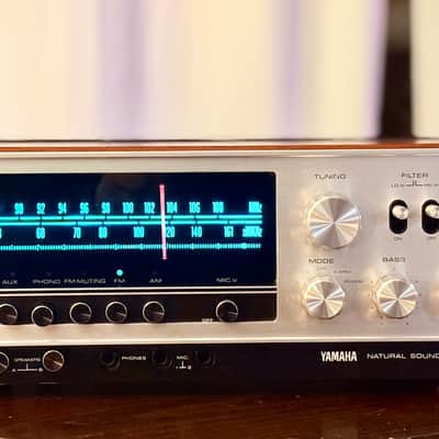 πΆβ¨ Yamaha CR-700 Vintage Receiver w/ Original Wood Case β Recap, Tuner Tested, LED Dial, Serviced/Cleaned (120V) image 1