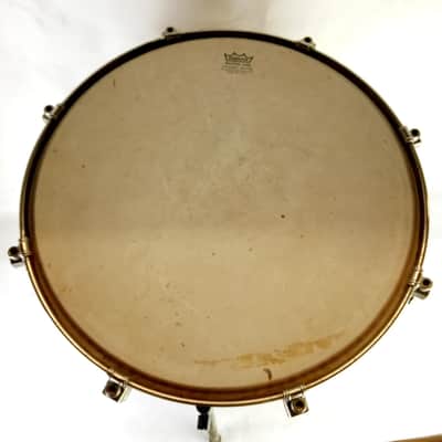 Sonor Timpani-Tom Drum 10 x 16" Vintage 70s Made In Germany 6Ply Natural Beech image 8