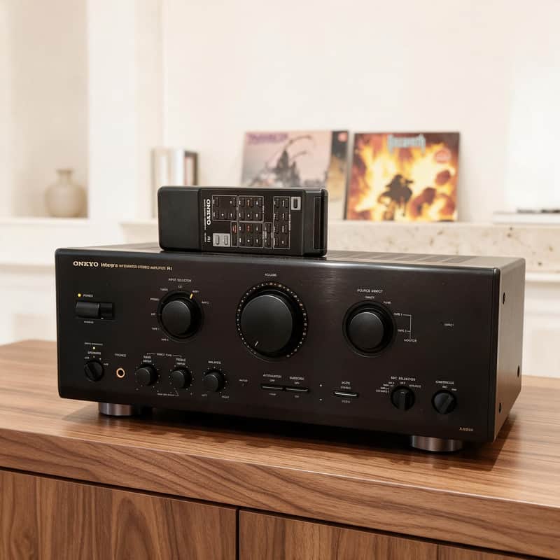 ONKYO Integra A-8850 Rare Vintage Integrated Stereo Amplifier Tested Warranty