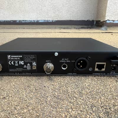 Immagine Sennheiser EW 500 G4-965 Handheld Wireless Microphone System with MMK 965 Capsule (GW1-Band: 558-608 MHz) 2010s - Black - 19