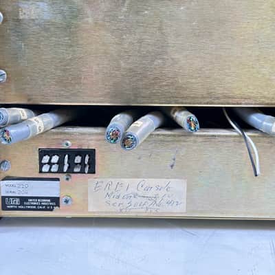 1975 UREI UA Mod One Stereo Recording Console - Sidecar Mixer w/ B11178 Input Transformers image 14