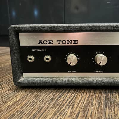 Ace Tone Solid State Bass-6 MIJ 1960s - 1970s Japan - Black image 2