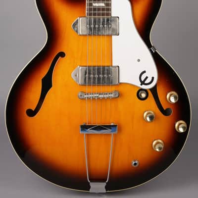 Epiphone Japan 1965 John Lennon Casino - MIJ 2005 - Sunburst w/HSC image 2