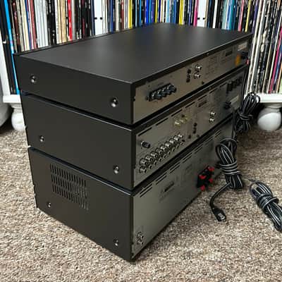 Onkyo M-5140/P-3160/T-4120 Power Amplifier Preamplifier Tuner w/ Remote TESTED ✅ image 9