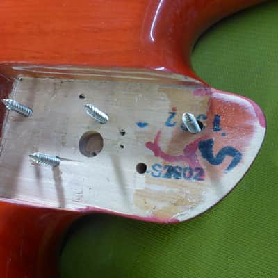 Spector Early Production Legend 4 Classic Soap Bar Humbuckers W/Case : Leveled Crowned & Dressed Frets 2003 - Trans Orange image 24