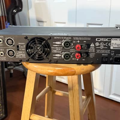 QSC GX7 2-Channel Power Amplifier 2010s - Silver image 3
