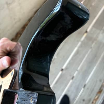 N/A Brand unbranded loaded fender squier Stratocaster Strat body project - Rail pickups Black image 13
