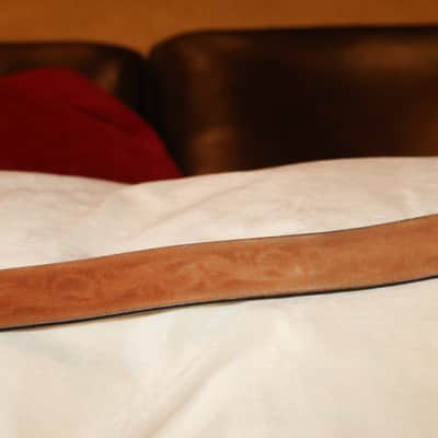 Awesome Tooled Leather Guitar Strap made by "Looper" image 10
