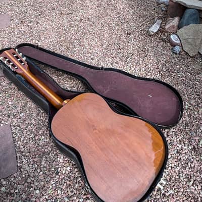 1965 Gibson C-1 Classic nylon string classical guitar. ORIGINAL Owner image 9