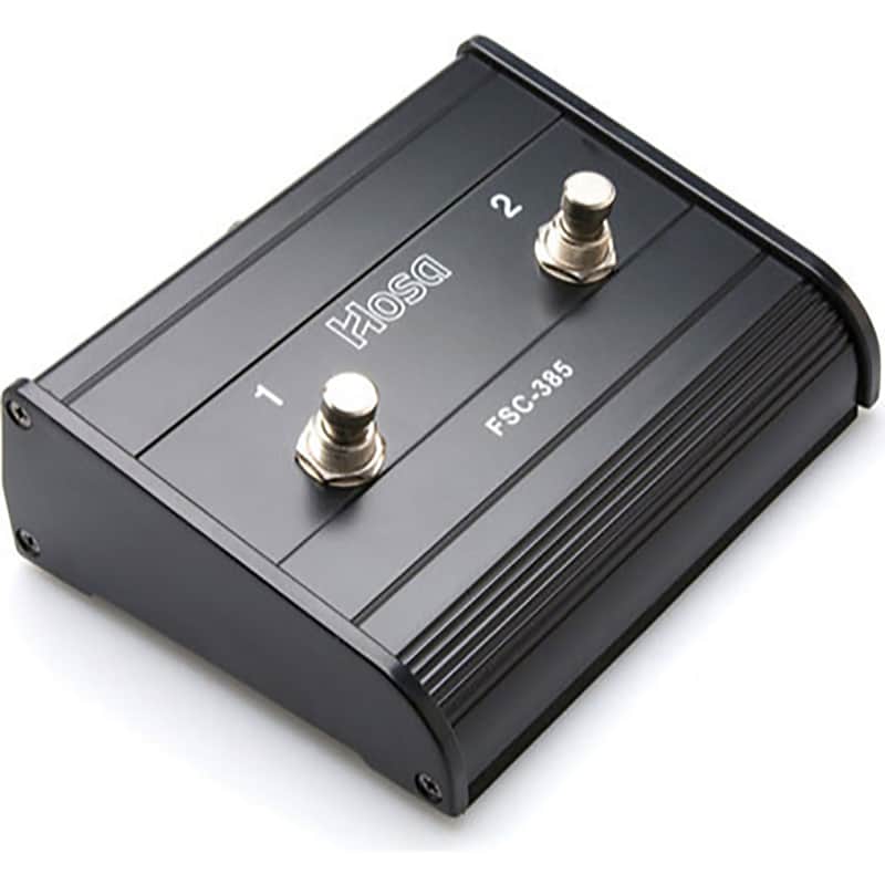 Hosa FSC-385 Guitar-Style Dual Latching Footswitch image 1