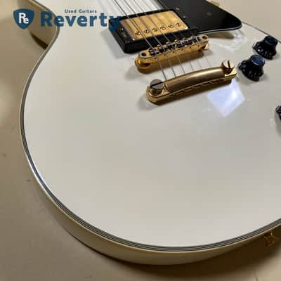 Burny RLC-70 Les Paul Custom Model Made in Japan 1990 White image 5