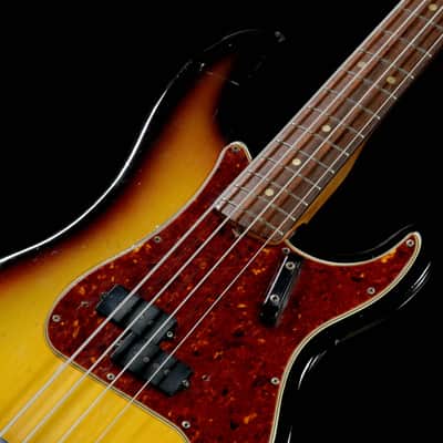 FENDER 1965 Precision Bass 3-Color Sunburst [L93847] (07/20) image 4