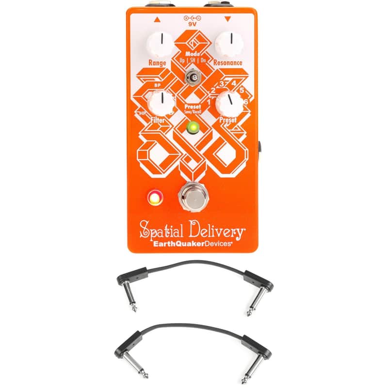 EarthQuaker Devices Spatial Delivery V3 Envelope Filter Pedal with EBS Patch Cables image 1