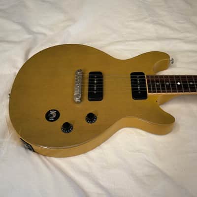 2015 Gibson Les Paul Special DC Double Cut - TV Yellow - Free Pro Setup image 2