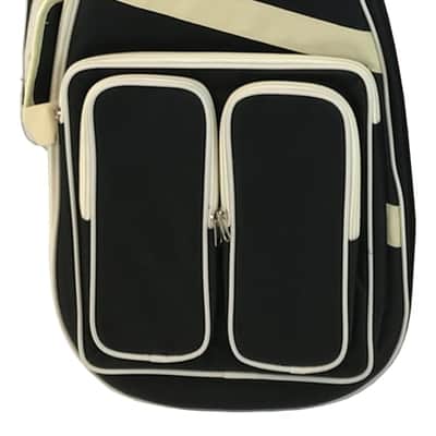 Silvertone Padded electric guitar gig bag SCGB1 BK image 1