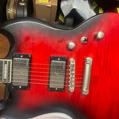 2021 Epiphone SG Prophecy - Red Tiger Aged Gloss (USED) image 8