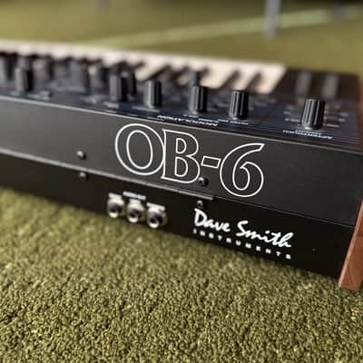 Sequential OB-6 49-Key 6-Voice Polyphonic Synthesizer 2018 - Present - Black with Wood Sides image 4