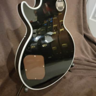 Gibson Les Paul Custom 5 of 5 2021 Vintage Holiday Green / Red Metal Flake image 5