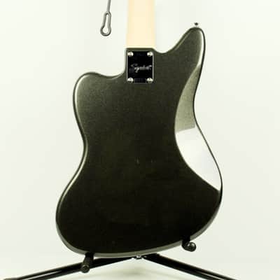 Fender Affinity Series Jaguar H Bass Guitar, Charcoal Frost Metallic (USED) image 8
