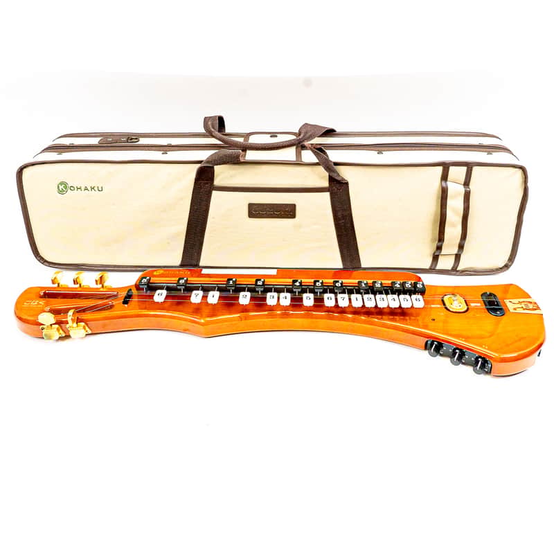 Suzuki CHK-1 Kohaku Electric Taishogoto 27-Key 5-String Harp w/ Case image 1