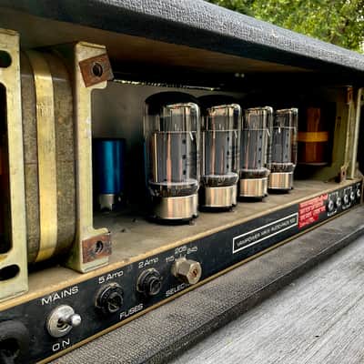 VINTAGE VAMP "VAMPOWER" MK III "AUDIO-PACK" 100 WATT - ALL ORIGINAL - EARLY 70'S - RARE - MADE IN UK image 14