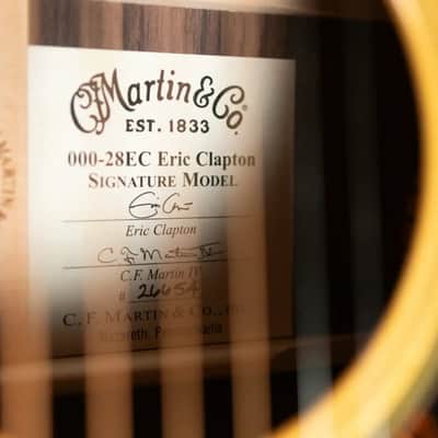 Martin 000-28EC Eric Clapton Signature Acoustic Guitar - Natural with Hardshell Case image 18