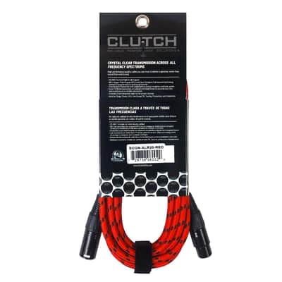 20 Foot 20' Female to Male XLR Microphone Mic Speaker Audio Cable Red 8 Pack image 9
