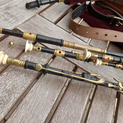Burleigh Northumbrian Smallpipes 1980s image 3