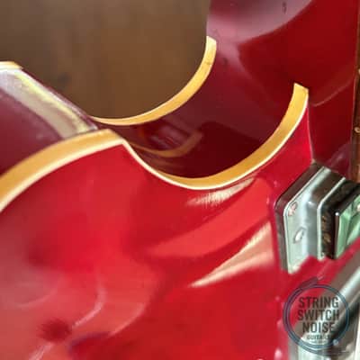 Yamaha, Hollow Body, SA30T, Vintage 1968, Cherry Red image 9