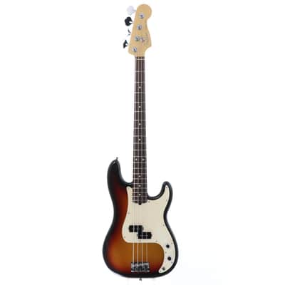 Fender USA American Precision Bass with S1 Switch, 3-Color Sunburst [Z4163880] (03/23) image 13